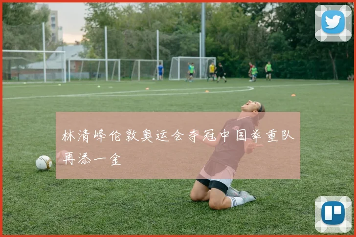 林清峰伦敦奥运会夺冠中国举重队再添一金